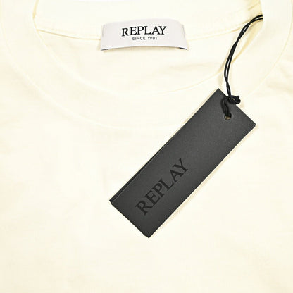 REPLAY コットン100% 半袖Tシャツ / レディース オフホワイト S | GUARDAROBA MILANO OFFICIAL STORE