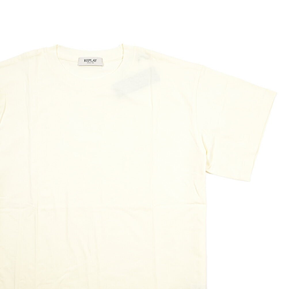 REPLAY コットン100% 半袖Tシャツ / レディース オフホワイト S | GUARDAROBA MILANO OFFICIAL STORE