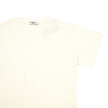 REPLAY コットン100% 半袖Tシャツ / レディース オフホワイト S | GUARDAROBA MILANO OFFICIAL STORE