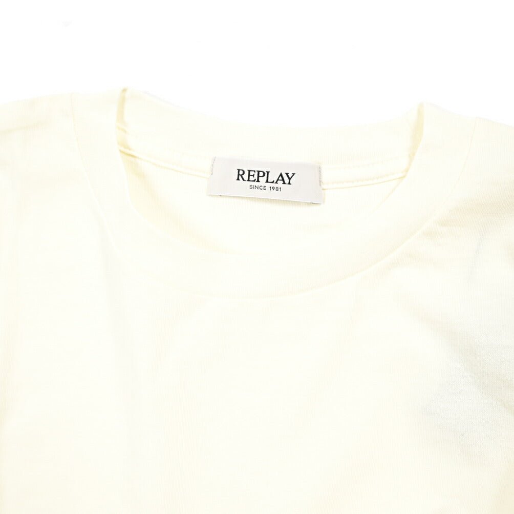 REPLAY コットン100% 半袖Tシャツ / レディース オフホワイト S | GUARDAROBA MILANO OFFICIAL STORE
