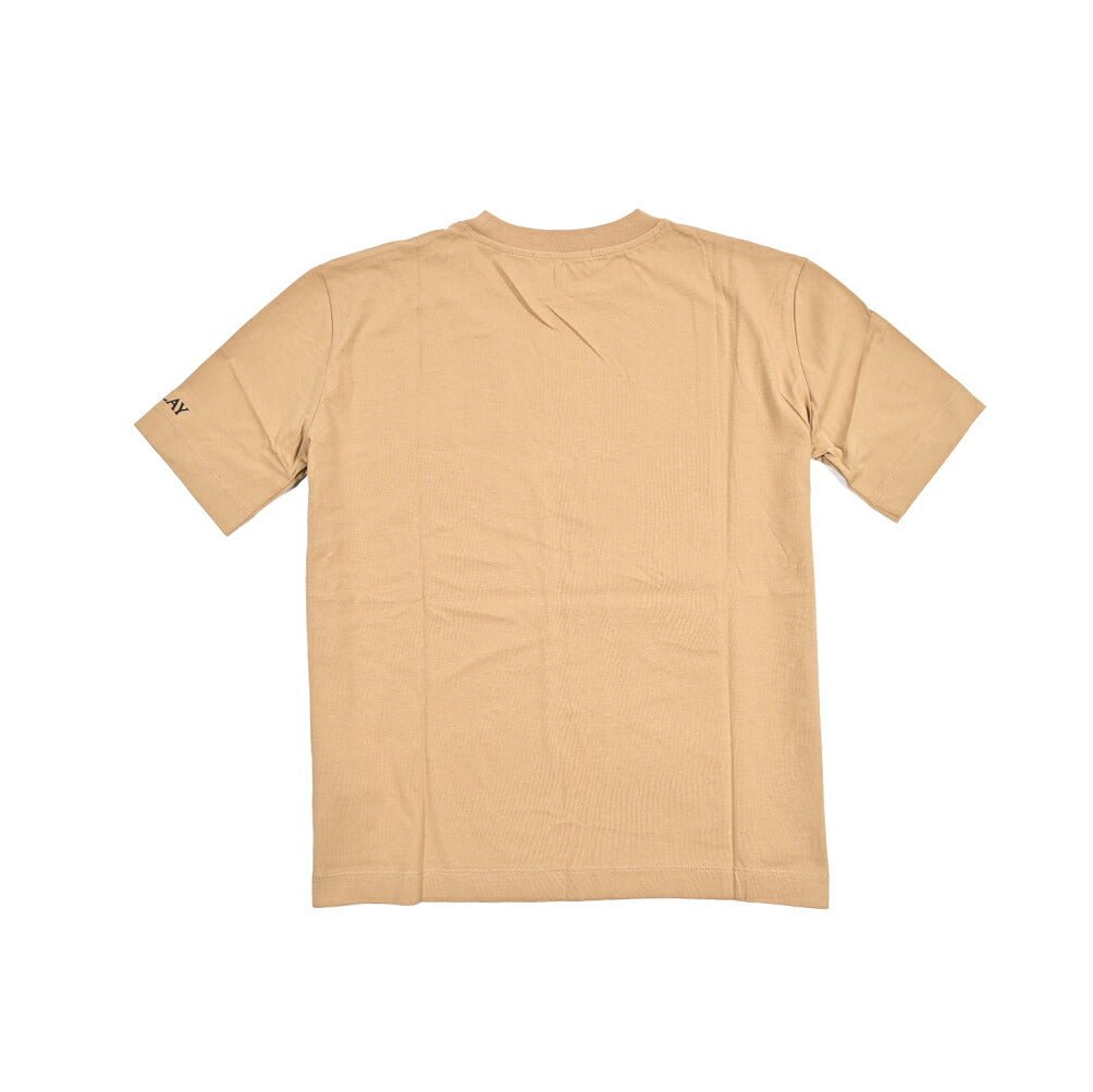 REPLAY コットン100% ワイドシルエット半袖Tシャツ / レディース ベージュ S | GUARDAROBA MILANO OFFICIAL STORE
