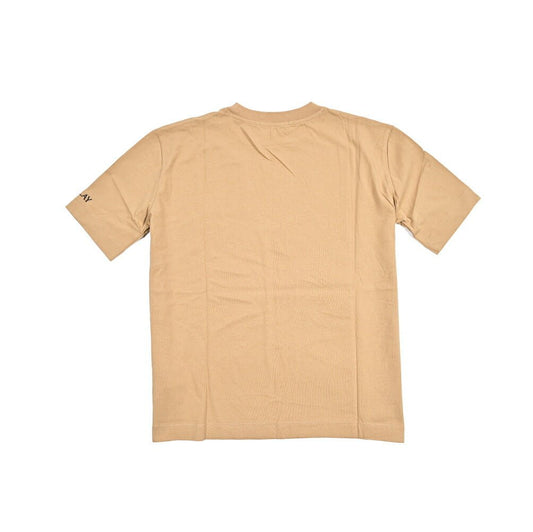 REPLAY コットン100% ワイドシルエット半袖Tシャツ / レディース ベージュ S | GUARDAROBA MILANO OFFICIAL STORE