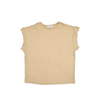 REPLAY コットン100% ノースリーブTシャツ / レディース ベージュ L | GUARDAROBA MILANO OFFICIAL STORE
