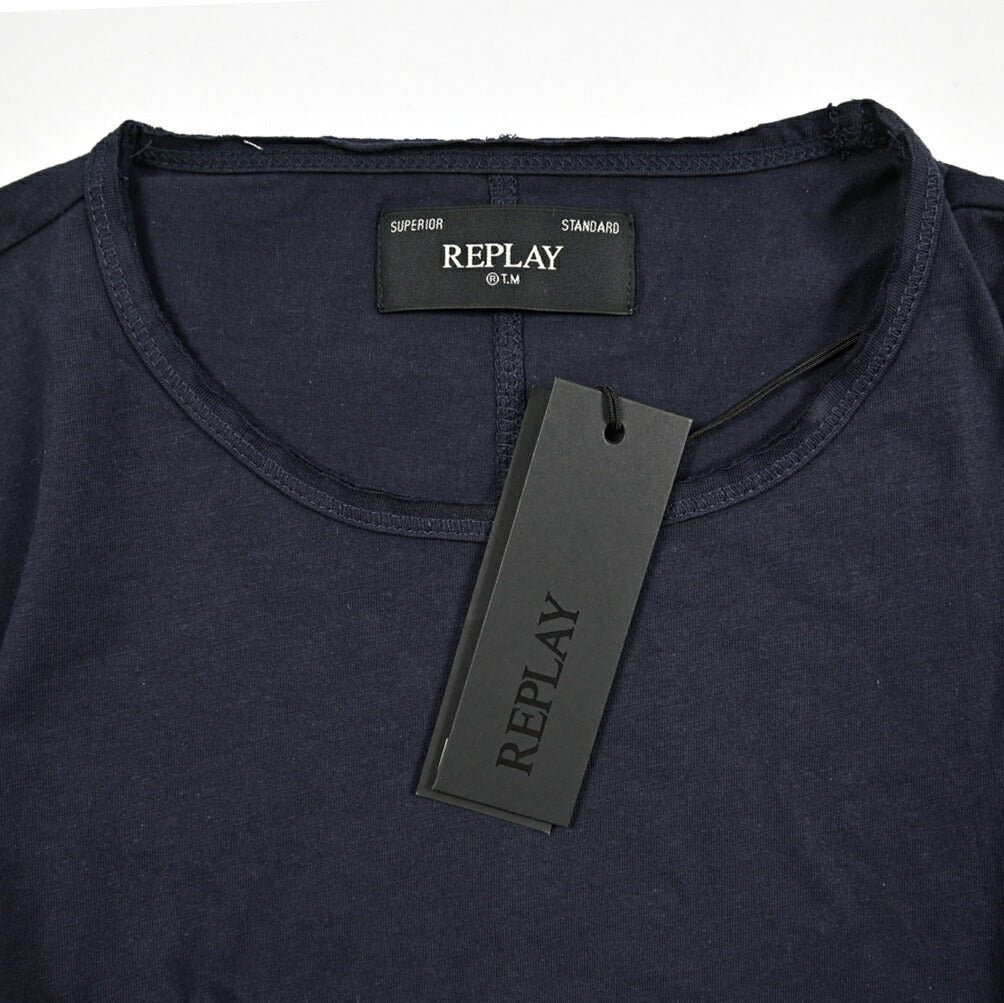 REPLAY コットン100% 長袖Tシャツ レギュラーフィット｜435222｜GUARDAROBA MILANO OFFICIAL STORE