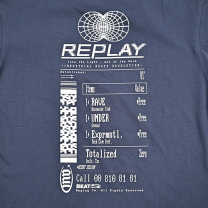 REPLAY コットン100% 半袖ロゴTシャツ｜429676-XS｜GUARDAROBA MILANO OFFICIAL STORE