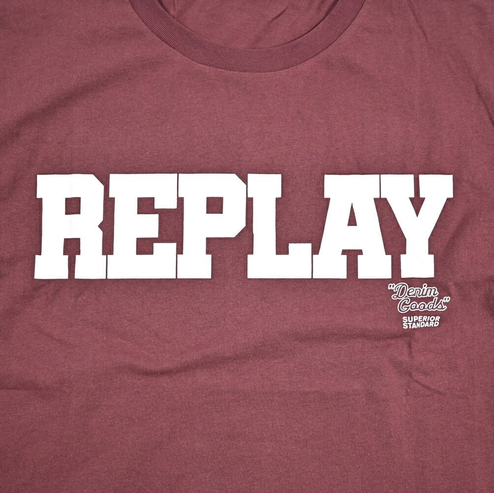 REPLAY コットン100% 半袖ロゴTシャツ｜429966-3XL｜GUARDAROBA MILANO OFFICIAL STORE