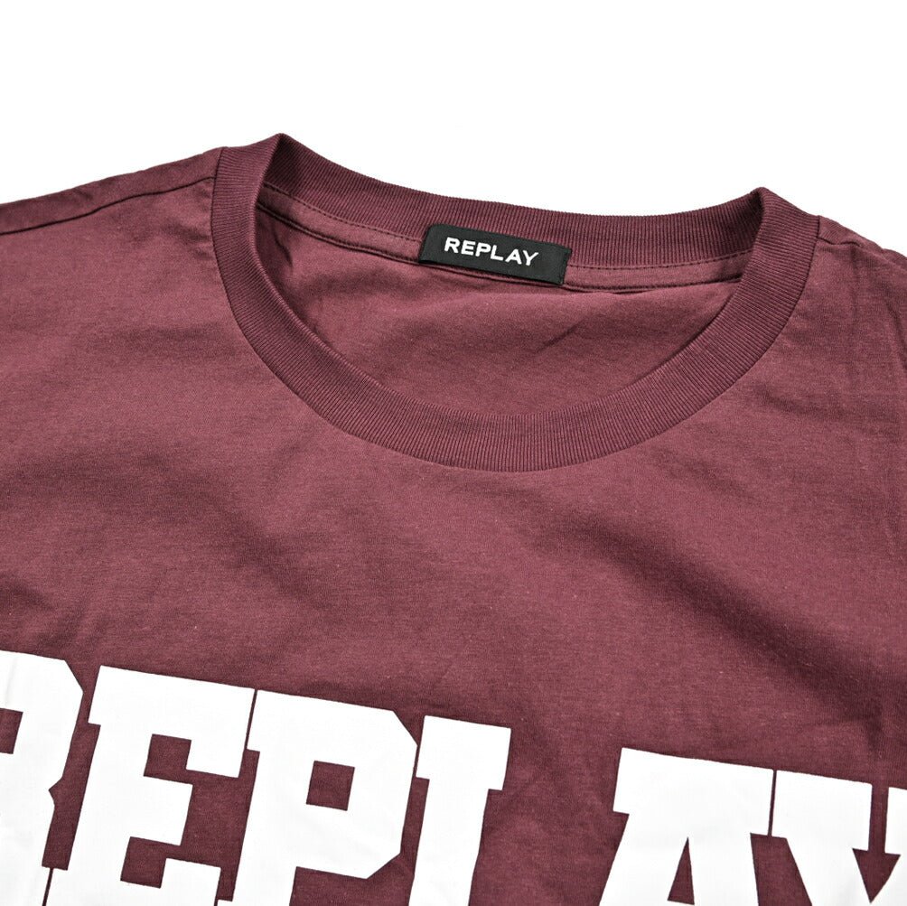 REPLAY コットン100% 半袖ロゴTシャツ｜429966-3XL｜GUARDAROBA MILANO OFFICIAL STORE