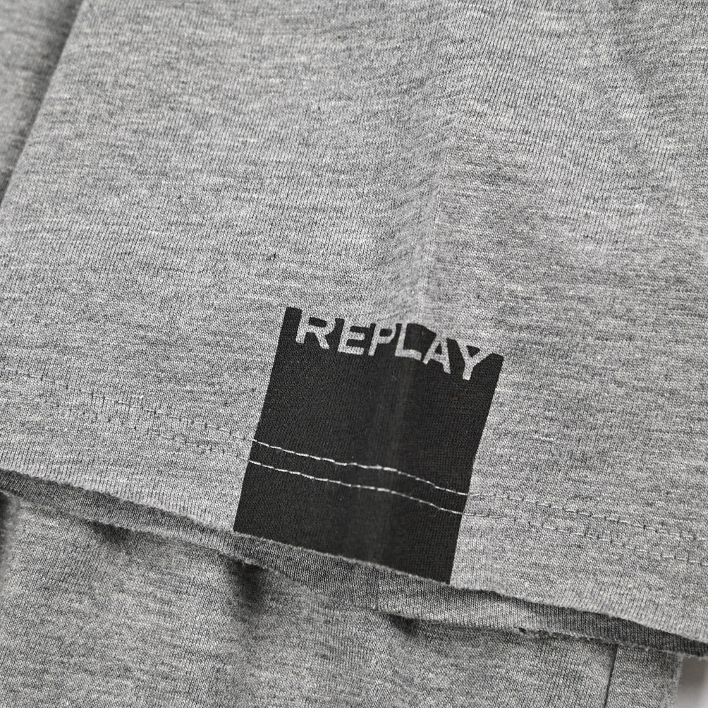 REPLAY コットン100% 半袖クルーネックTシャツ｜430052-S｜GUARDAROBA MILANO OFFICIAL STORE