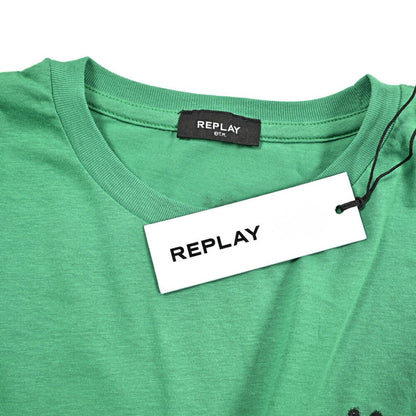 【レディース】REPLAY コットン100% 半袖ロゴTシャツ｜430124-2XS｜GUARDAROBA MILANO OFFICIAL STORE