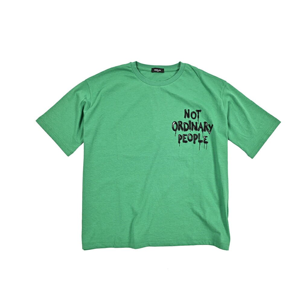 【レディース】REPLAY コットン100% 半袖ロゴTシャツ｜430124-2XS｜GUARDAROBA MILANO OFFICIAL STORE