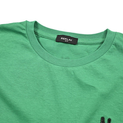 【レディース】REPLAY コットン100% 半袖ロゴTシャツ｜430124-2XS｜GUARDAROBA MILANO OFFICIAL STORE