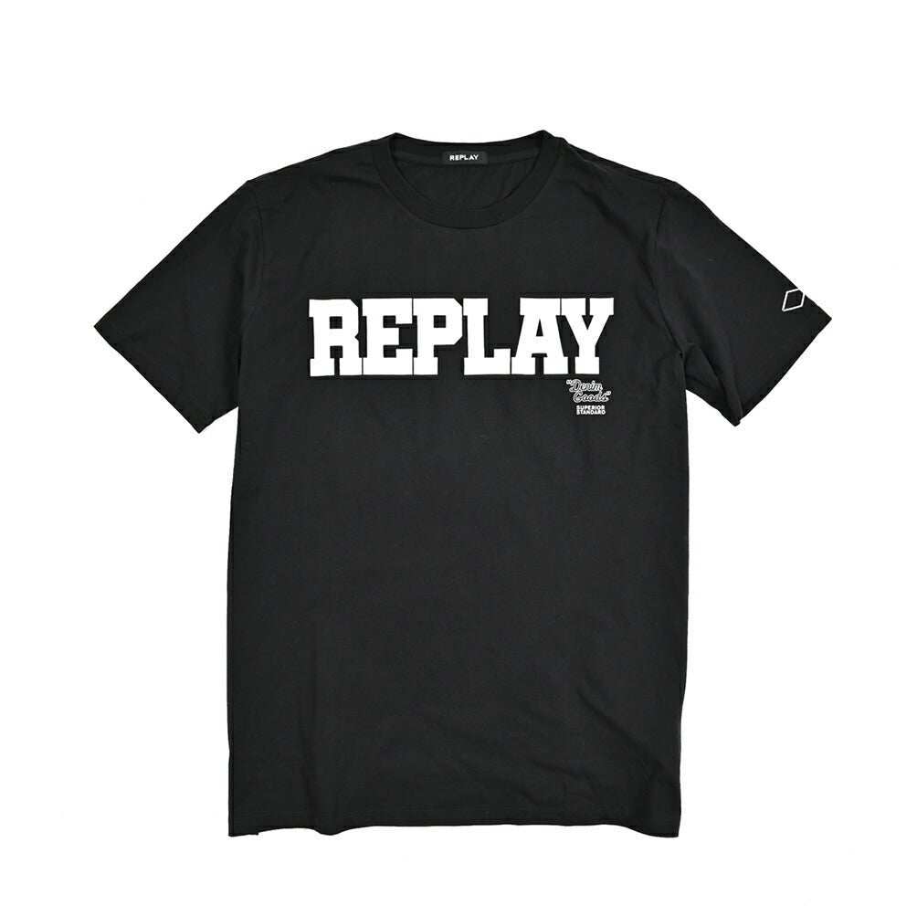 REPLAY コットン100% 半袖ロゴTシャツ｜430907｜GUARDAROBA MILANO OFFICIAL STORE