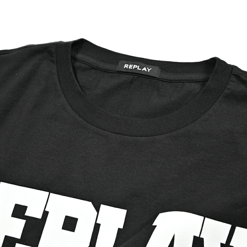 REPLAY コットン100% 半袖ロゴTシャツ｜430907｜GUARDAROBA MILANO OFFICIAL STORE