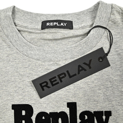 REPLAY コットン100% 半袖ロゴTシャツ｜430937-XS｜GUARDAROBA MILANO OFFICIAL STORE