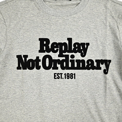 REPLAY コットン100% 半袖ロゴTシャツ｜430937-XS｜GUARDAROBA MILANO OFFICIAL STORE