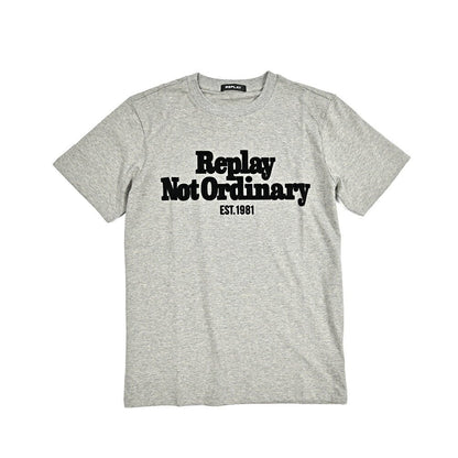 REPLAY コットン100% 半袖ロゴTシャツ｜430937-XS｜GUARDAROBA MILANO OFFICIAL STORE