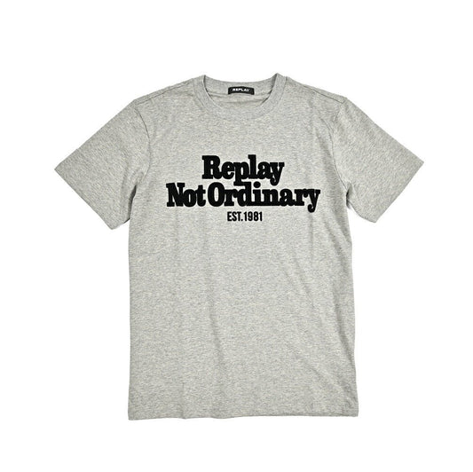 REPLAY コットン100% 半袖ロゴTシャツ｜430937-XS｜GUARDAROBA MILANO OFFICIAL STORE