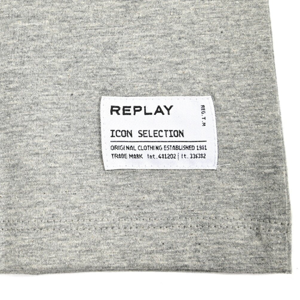REPLAY コットン100% 半袖ロゴTシャツ｜430937-XS｜GUARDAROBA MILANO OFFICIAL STORE
