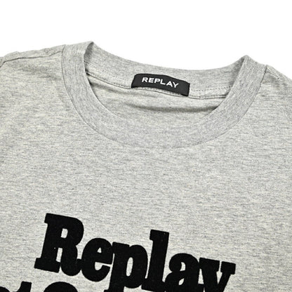 REPLAY コットン100% 半袖ロゴTシャツ｜430937-XS｜GUARDAROBA MILANO OFFICIAL STORE