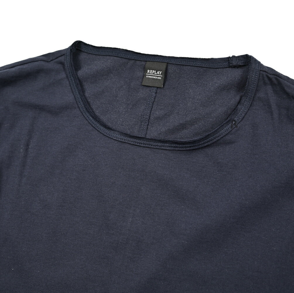 REPLAY コットン100% クルーネック長袖Tシャツ｜430979-XL｜GUARDAROBA MILANO OFFICIAL STORE