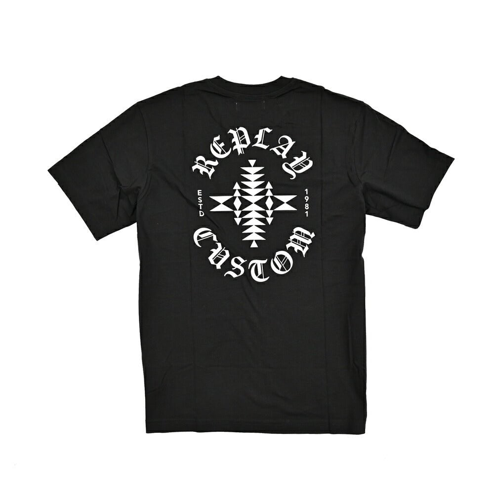REPLAY コットン100% 半袖Tシャツ ブラック L | GUARDAROBA MILANO OFFICIAL STORE