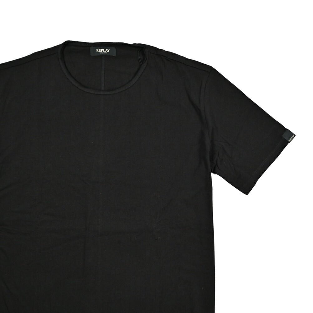 REPLAY コットン100% 半袖Tシャツ ブラック 3XL | GUARDAROBA MILANO OFFICIAL STORE