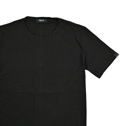 REPLAY コットン100% 半袖Tシャツ ブラック 3XL | GUARDAROBA MILANO OFFICIAL STORE