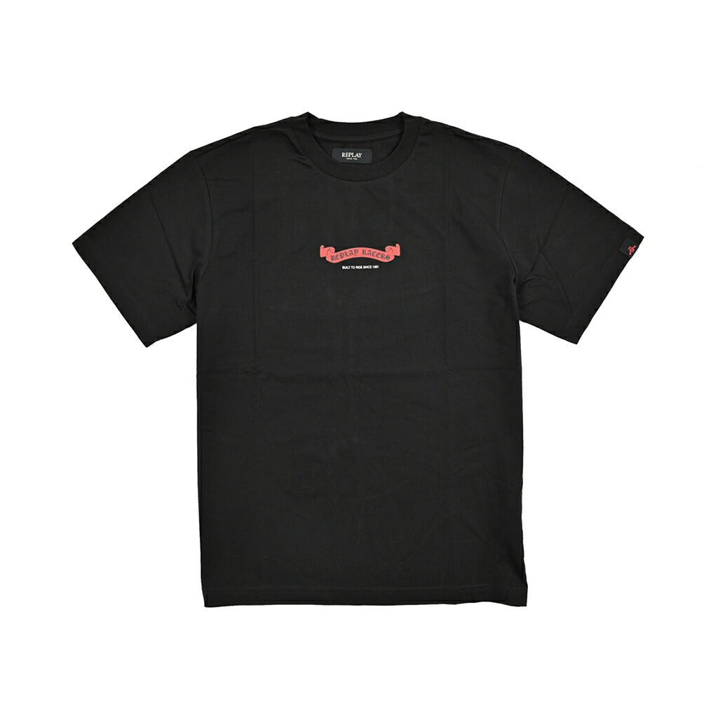 REPLAY コットン100% 半袖Tシャツ ブラック L | GUARDAROBA MILANO OFFICIAL STORE
