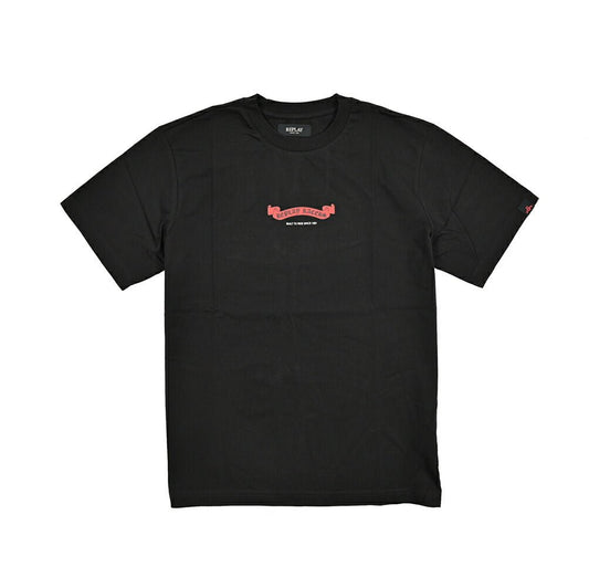 REPLAY コットン100% 半袖Tシャツ ブラック L | GUARDAROBA MILANO OFFICIAL STORE