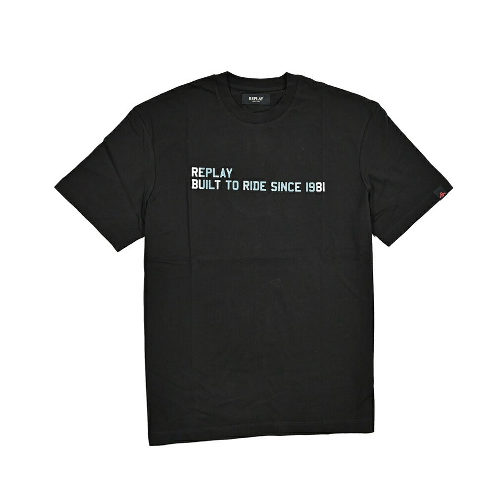 REPLAY コットン100% 半袖Tシャツ ブラック L | GUARDAROBA MILANO OFFICIAL STORE