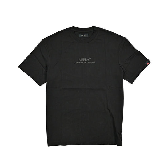 REPLAY コットン100% 半袖Tシャツ ブラック L | GUARDAROBA MILANO OFFICIAL STORE