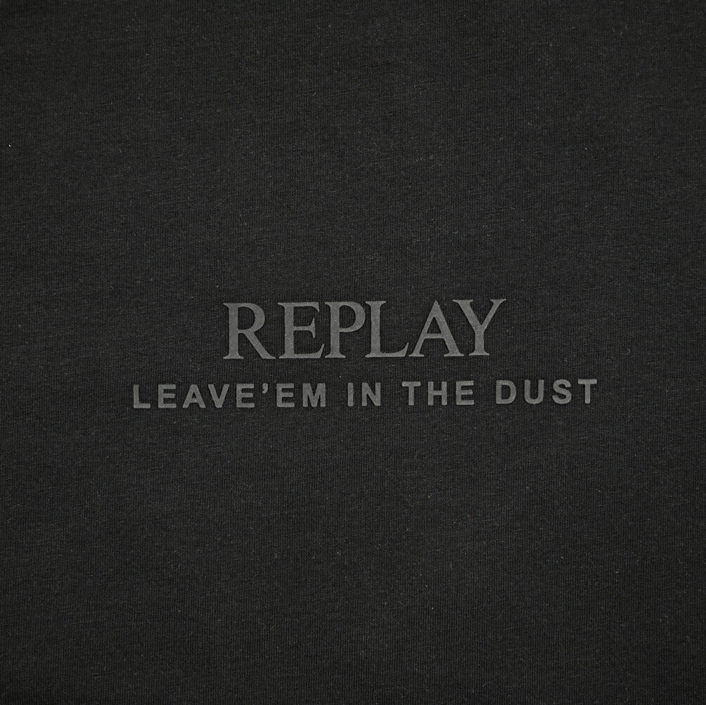 REPLAY コットン100% 半袖Tシャツ ブラック L | GUARDAROBA MILANO OFFICIAL STORE