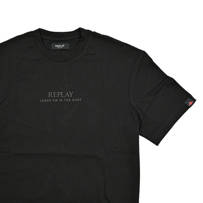 REPLAY コットン100% 半袖Tシャツ ブラック L | GUARDAROBA MILANO OFFICIAL STORE