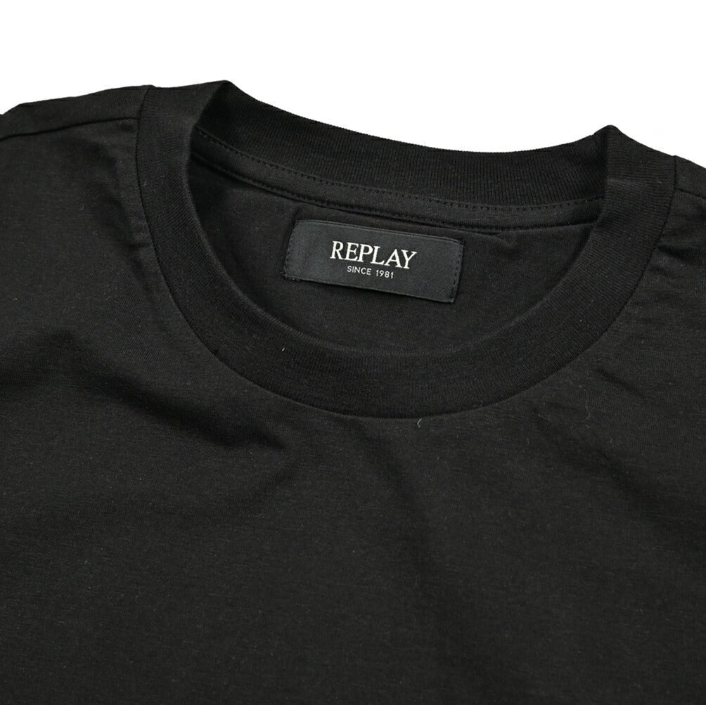 REPLAY コットン100% 半袖クルーネックロゴTシャツ｜434958｜GUARDAROBA MILANO OFFICIAL STORE