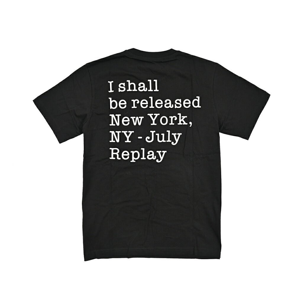 REPLAY コットン100% 半袖Tシャツ ブラック L | GUARDAROBA MILANO OFFICIAL STORE