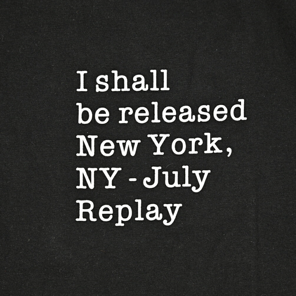 REPLAY コットン100% 半袖Tシャツ ブラック L | GUARDAROBA MILANO OFFICIAL STORE
