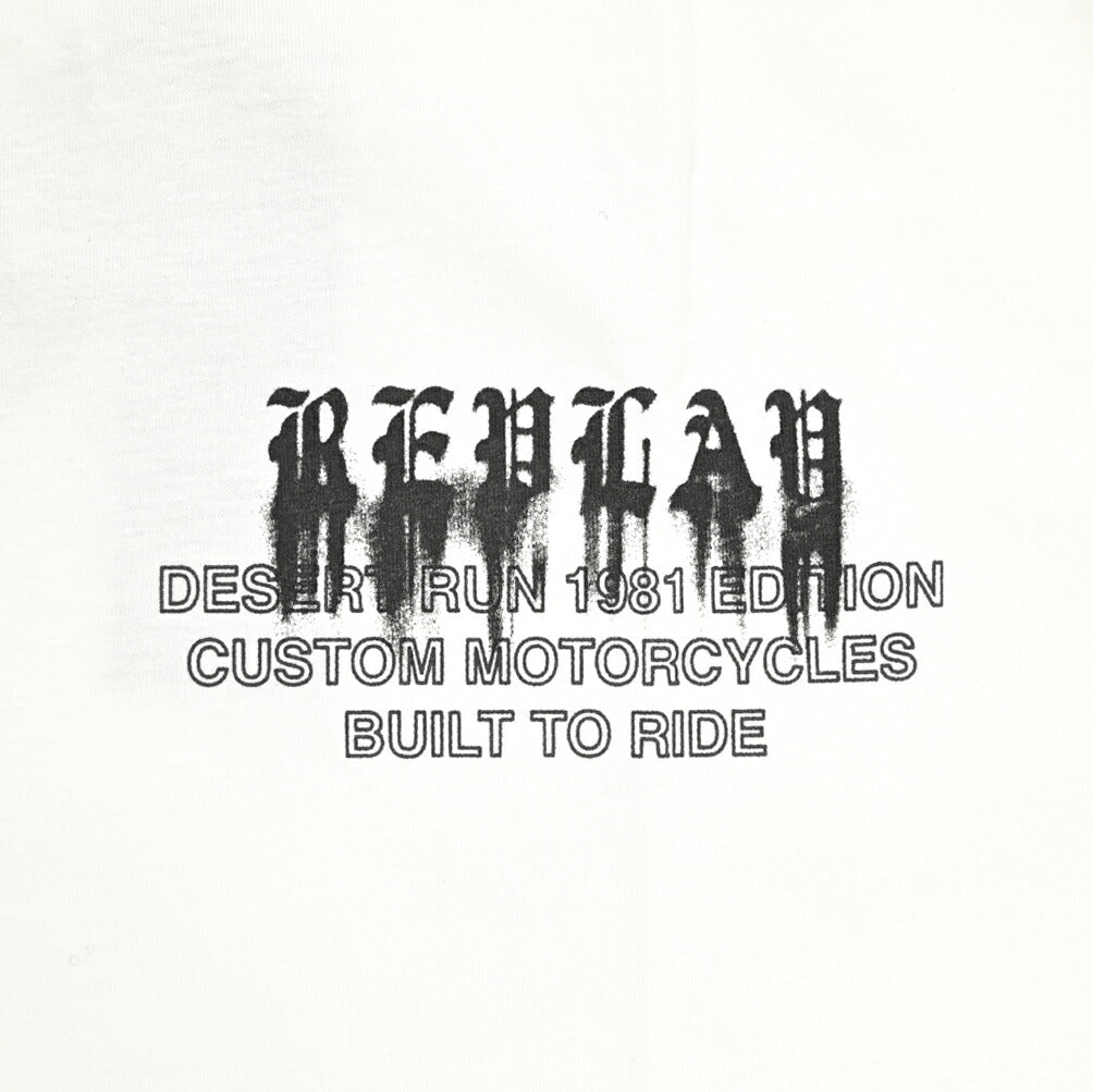 REPLAY コットン100% 半袖Tシャツ ホワイト L | GUARDAROBA MILANO OFFICIAL STORE
