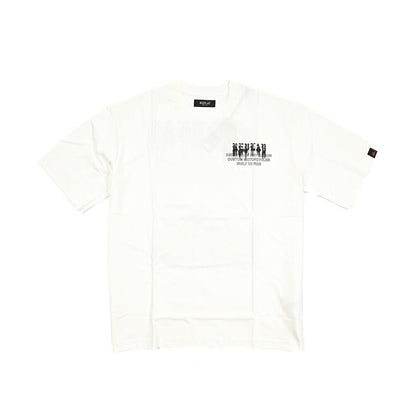 REPLAY コットン100% 半袖Tシャツ ホワイト L | GUARDAROBA MILANO OFFICIAL STORE