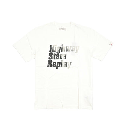 REPLAY コットン100% 半袖Tシャツ ホワイト L | GUARDAROBA MILANO OFFICIAL STORE