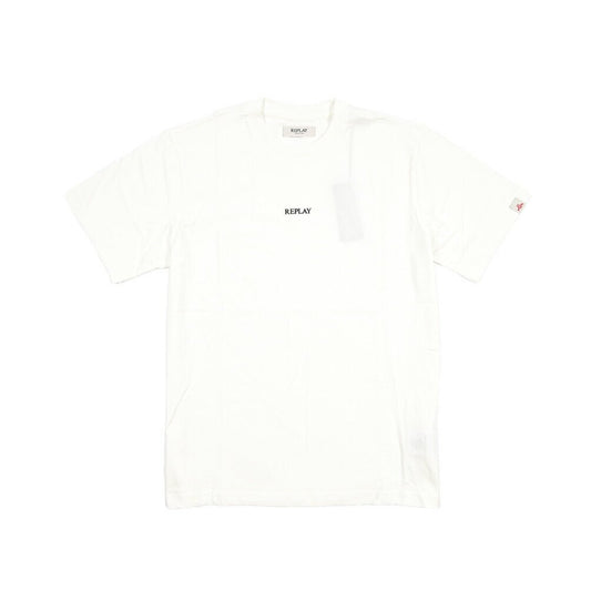 REPLAY コットン100% 半袖Tシャツ ホワイト L | GUARDAROBA MILANO OFFICIAL STORE