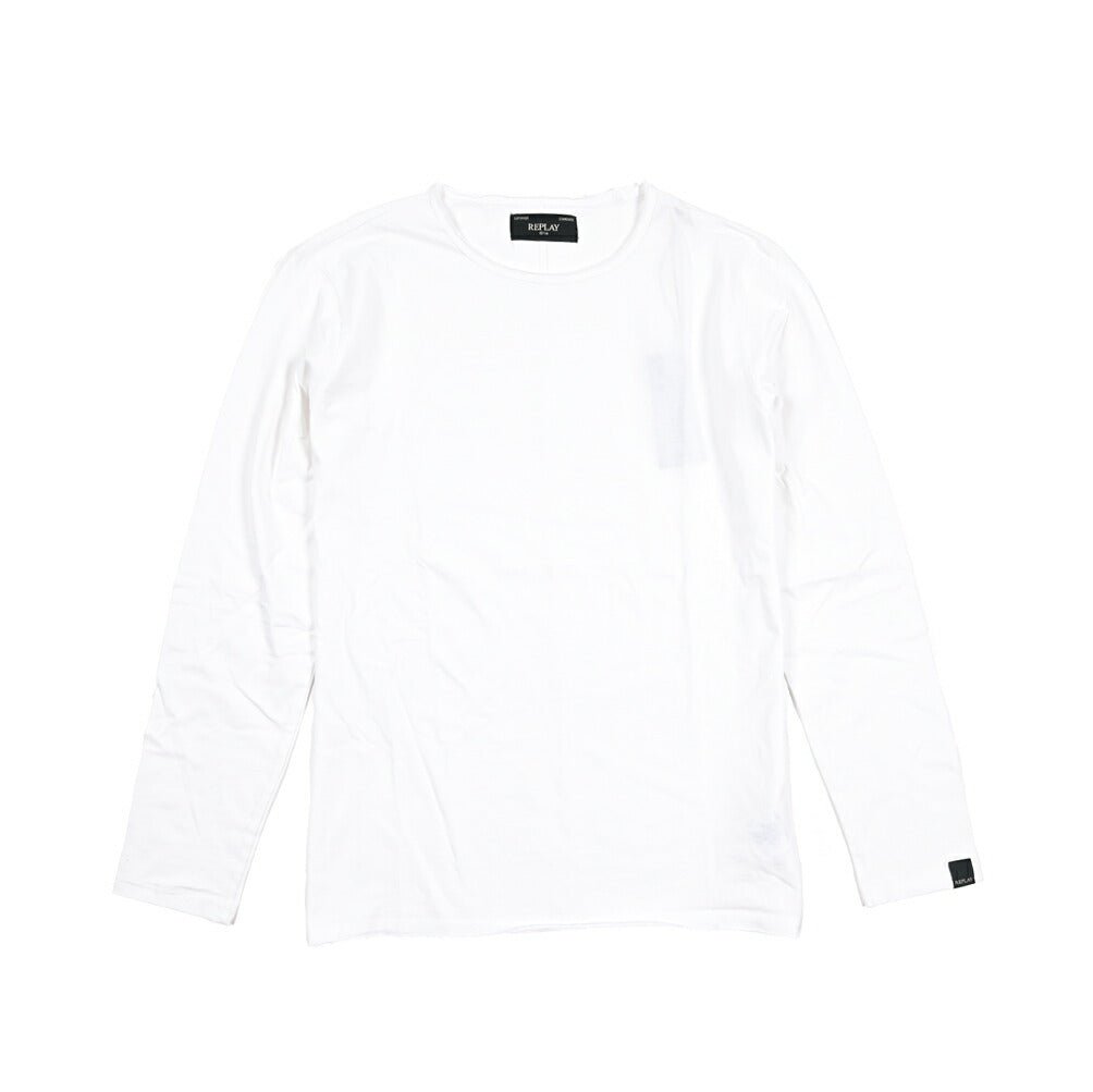 REPLAY コットン100% 長袖Tシャツ ホワイト L | GUARDAROBA MILANO OFFICIAL STORE