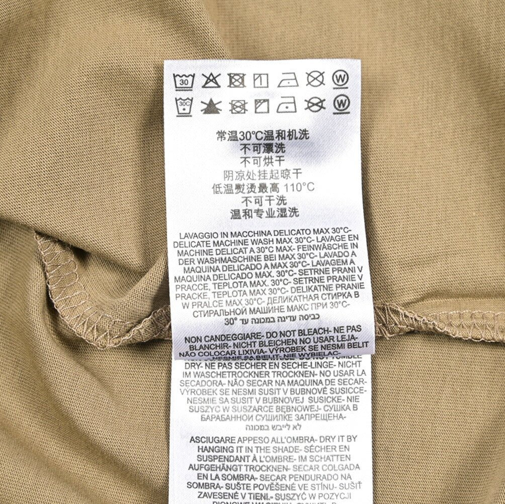 REPLAY コットン100% 半袖Tシャツ カーキグリーン L | GUARDAROBA MILANO OFFICIAL STORE