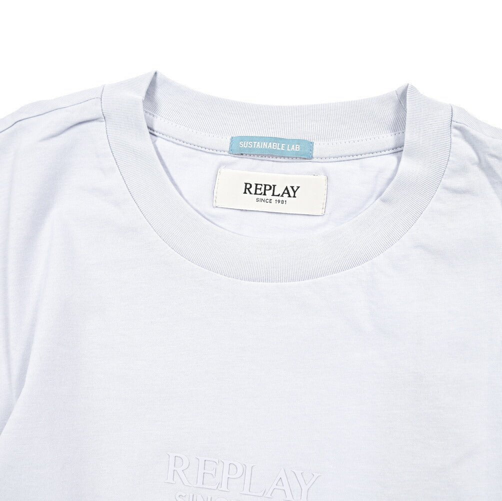 REPLAY コットン100% 半袖Tシャツ パープル L | GUARDAROBA MILANO OFFICIAL STORE