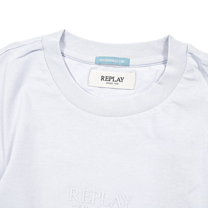REPLAY コットン100% 半袖Tシャツ パープル L | GUARDAROBA MILANO OFFICIAL STORE