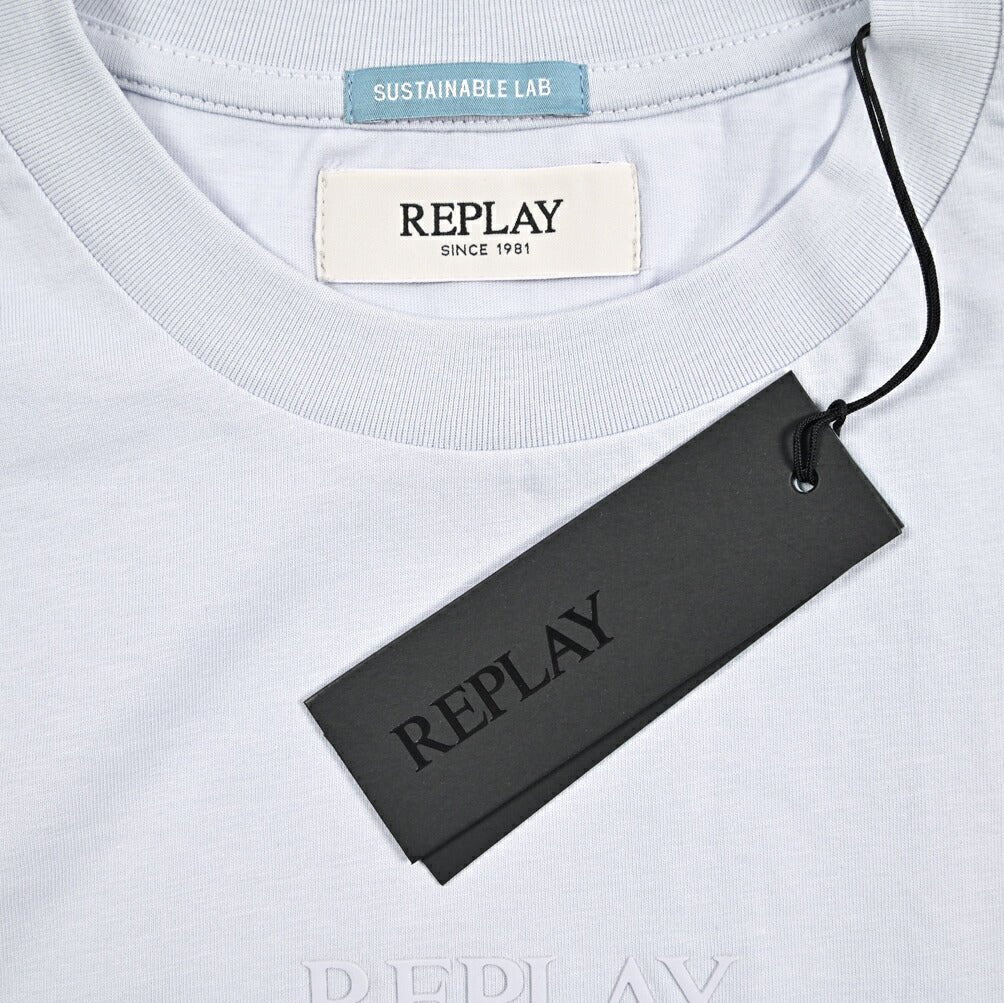 REPLAY コットン100% 半袖Tシャツ パープル L | GUARDAROBA MILANO OFFICIAL STORE