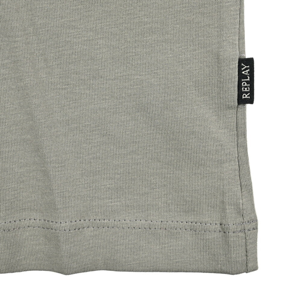 REPLAY コットン100% 半袖Tシャツ グレー L | GUARDAROBA MILANO OFFICIAL STORE