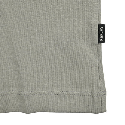 REPLAY コットン100% 半袖Tシャツ グレー L | GUARDAROBA MILANO OFFICIAL STORE