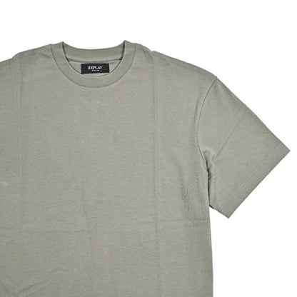 REPLAY コットン100% 半袖Tシャツ グレー L | GUARDAROBA MILANO OFFICIAL STORE