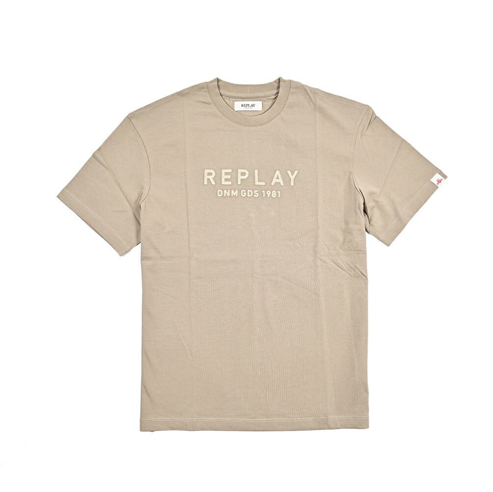 REPLAY コットン100% 半袖Tシャツ グレー L | GUARDAROBA MILANO OFFICIAL STORE