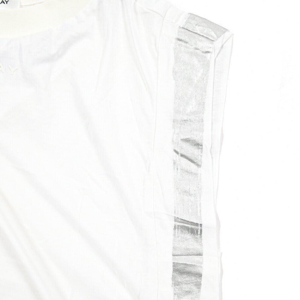 REPLAY コットン100% ノースリーブ Tシャツ ホワイト M | GUARDAROBA MILANO OFFICIAL STORE